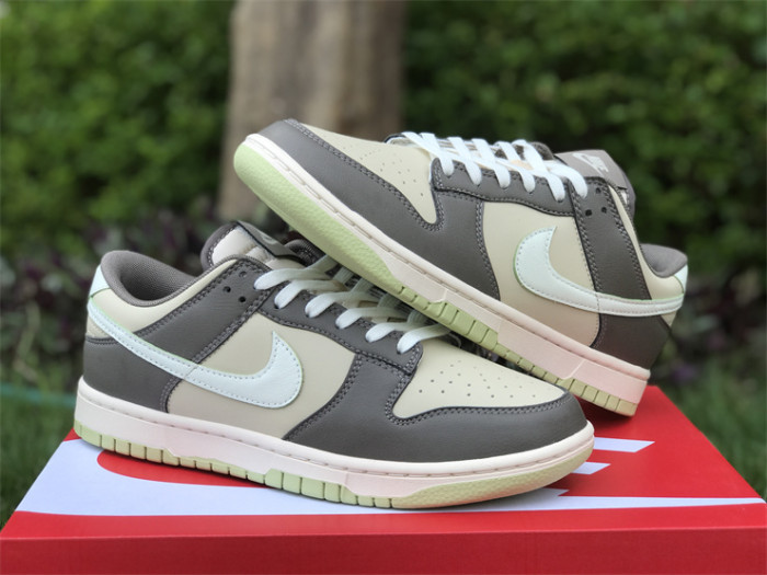 Authentic Nike Dunk Low Sail Olive
