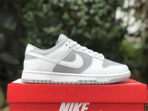 Authentic Nike Dunk Low Wolf Grey