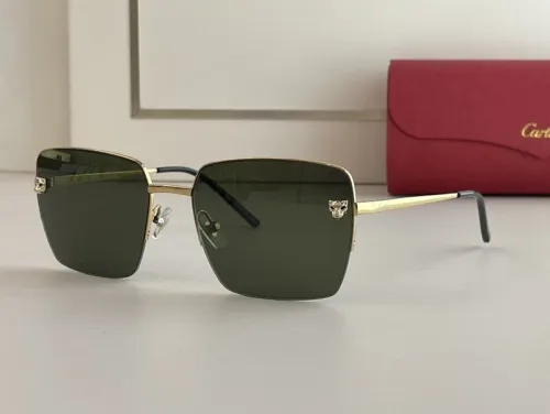 Cartier Sunglasses AAAA-1636