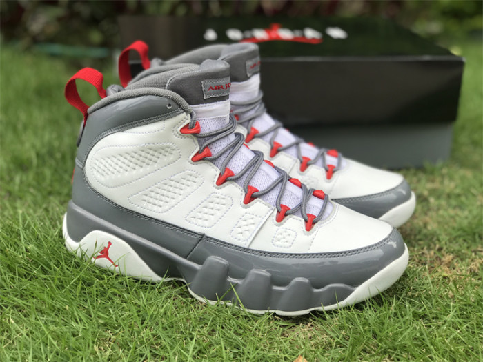 Authentic Air Jordan 9 “Fire Red”