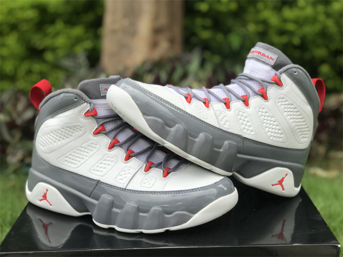 Authentic Air Jordan 9 “Fire Red”