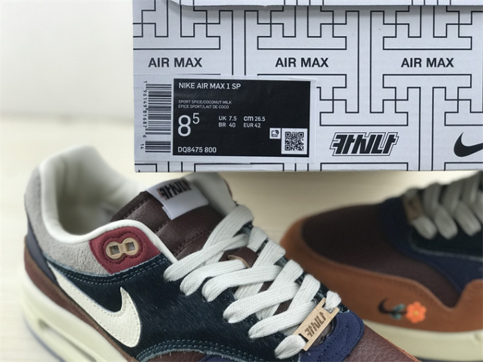 Authentic Kasina x Nike Air Max 1 “Won-Ang” Brown