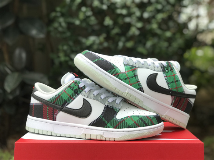 Authentic Nike Dunk Low “Plaid”