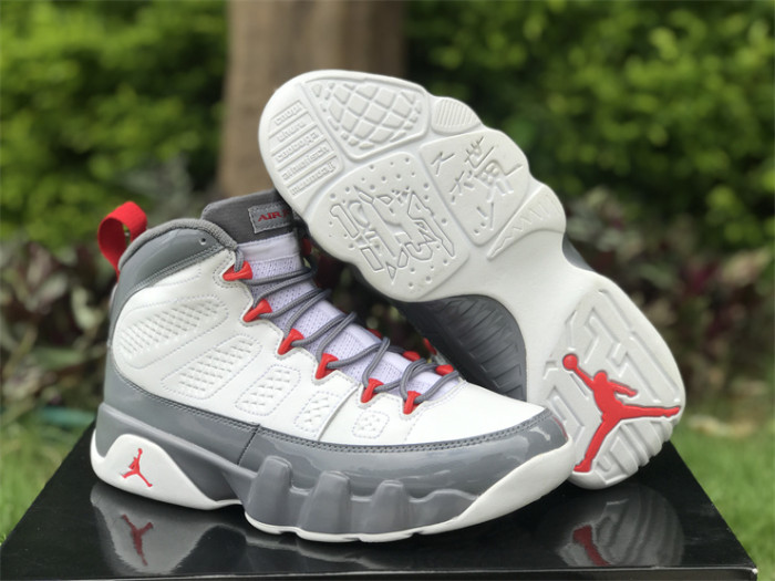 Authentic Air Jordan 9 “Fire Red”