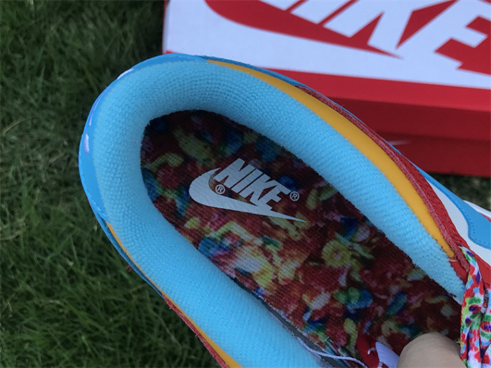 Authentic LeBron James x Nike Dunk Low “Fruity Pebbles”