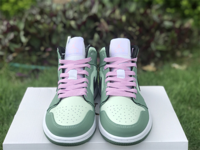 Authentic Air Jordan 1 Mid SE “Dutch Green”