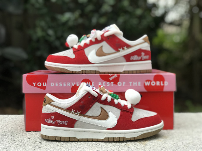 Authentic Nike Dunk Low Merry Christmas