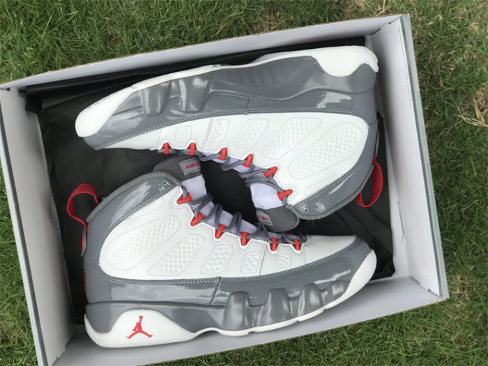 Authentic Air Jordan 9 “Fire Red”