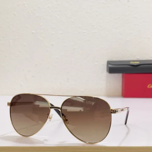 Cartier Sunglasses AAAA-1682