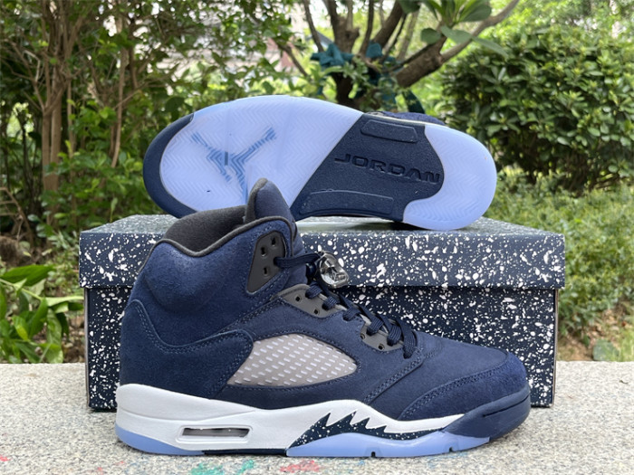 Authentic Air Jordan 5 “Midnight Navy”2023