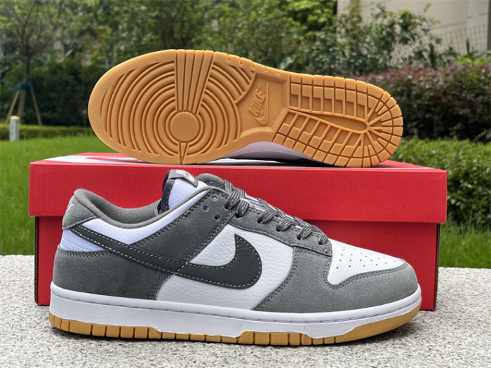 Authentic Nike Dunk Low Smoke Grey