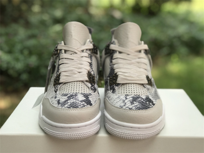 Authentic Air Jordan 4 Premium “Snakeskin”（restock)