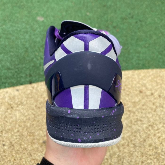 Authentic Nike Kobe 8 Playoffs Purple Platinum