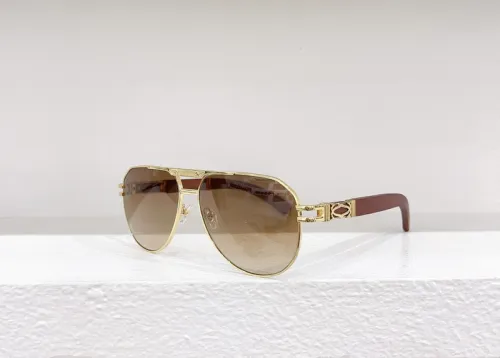 Cartier Sunglasses AAAA-3504