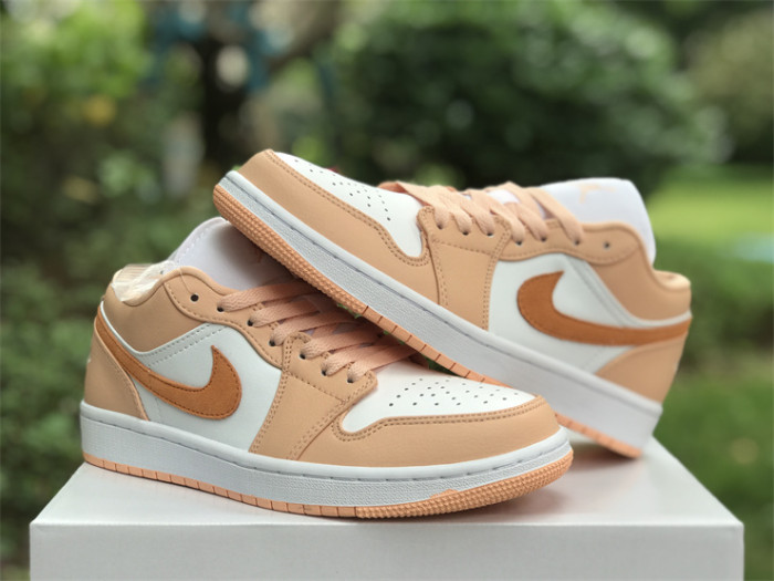 Authentic Air Jordan 1 Low “Sunset Haze” Women Shoes