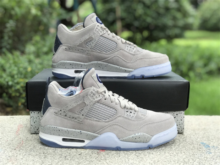 Authentic Air Jordan 4 PE Georgetown（restock)