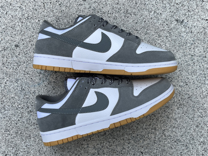 Authentic Nike Dunk Low Smoke Grey
