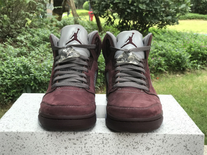 Authentic Air Jordan 5 “Burgundy”