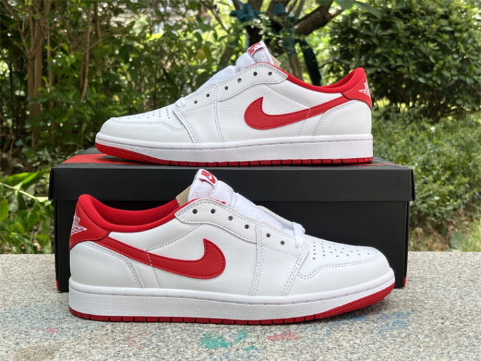 Authentic Air Jordan 1 Low OG “University Red”