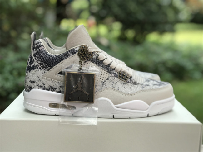 Authentic Air Jordan 4 Premium “Snakeskin”（restock)