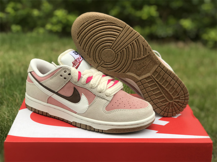Authentic Nike Dunk Low SE 85 Cherry Pink Women Shoes