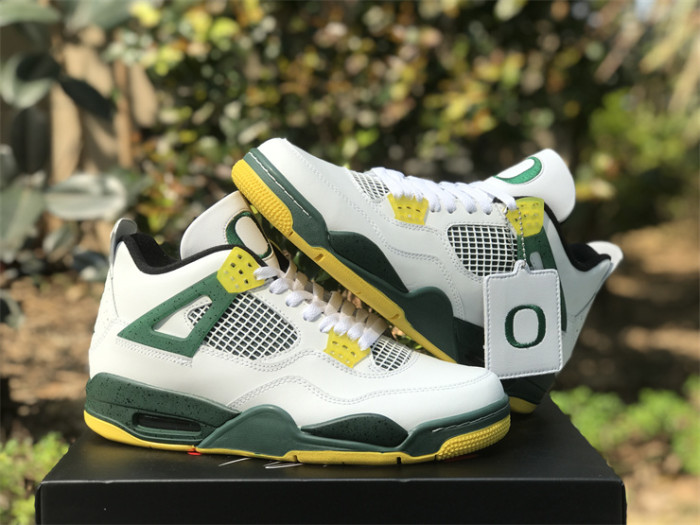 Authentic Air Jordan 4 Oregon JumpDuck