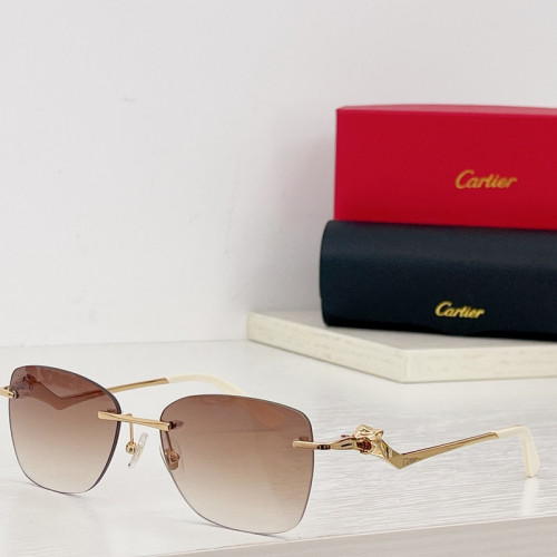 Cartier Sunglasses AAAA-2147