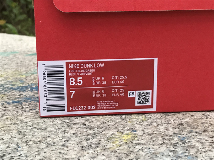 Authentic Nike Dunk Low “Mineral Teal”