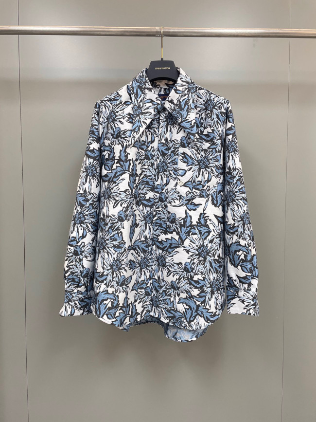 LV Shirt High End Quality-756