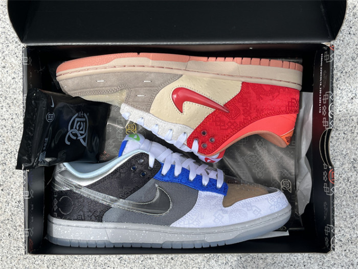 Authentic CLOT x Nike “WHAT THE? CLOT”Dunk