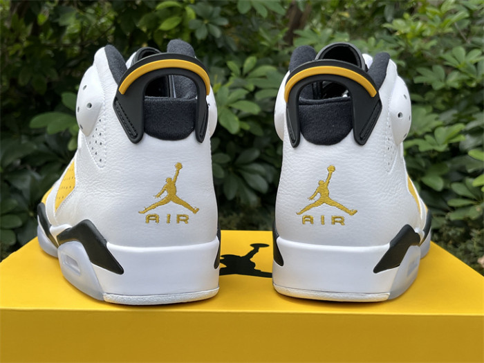 Authentic Air Jordan 6 Yellow Ochre