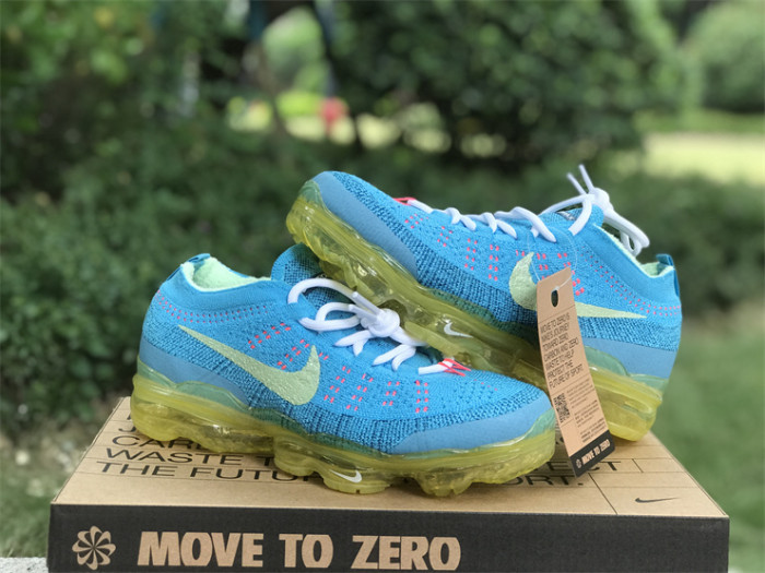 Authentic Nike Vapormax 2023 Flyknit Blue