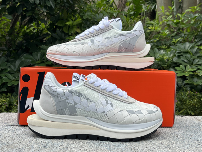 Authentic Sacai x Nike Woven White