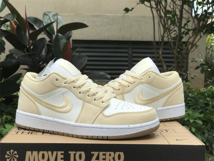 Authentic Air Jordan 1 Low SE “Canvas” Women