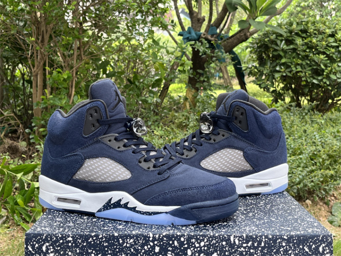 Authentic Air Jordan 5 “Midnight Navy”2023