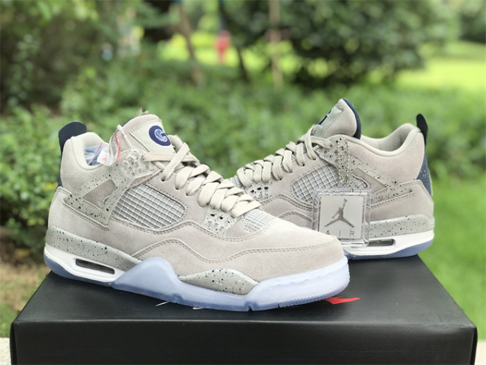 Authentic Air Jordan 4 PE Georgetown（restock)