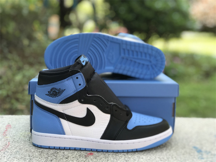 Authentic Air Jordan 1 High OG “UNC Toe”