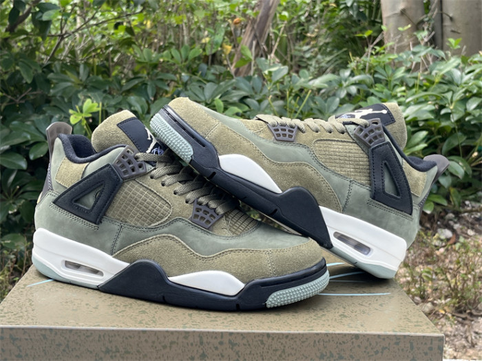Authentic Air Jordan 4 Craft “Olive”