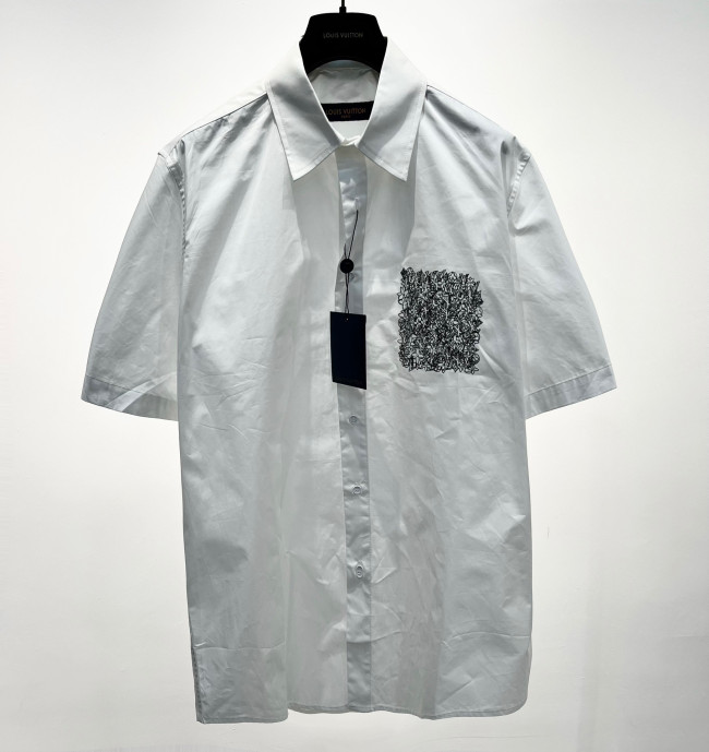 LV Shirt High End Quality-736