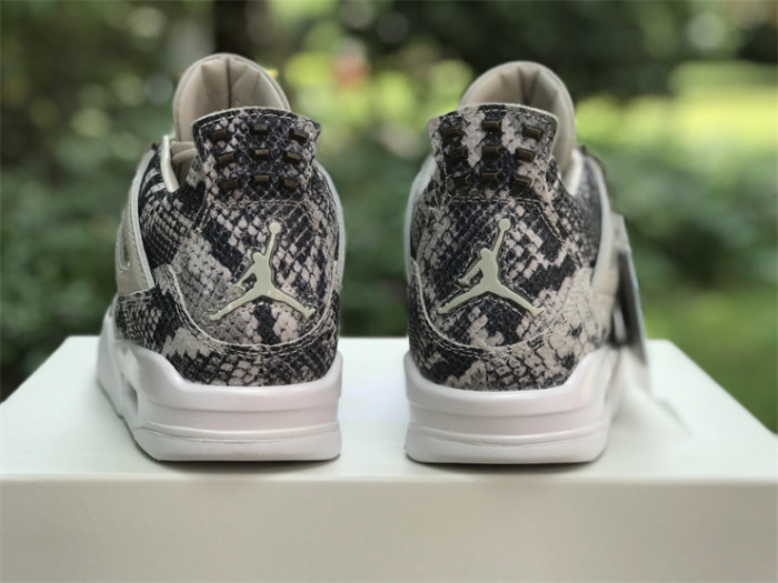 Authentic Air Jordan 4 Premium “Snakeskin”（restock)