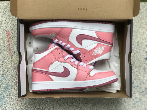 Authentic Air Jordan 1 Mid “Valentine's Day”