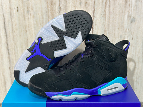 Authentic Air Jordan 6 “Aqua”