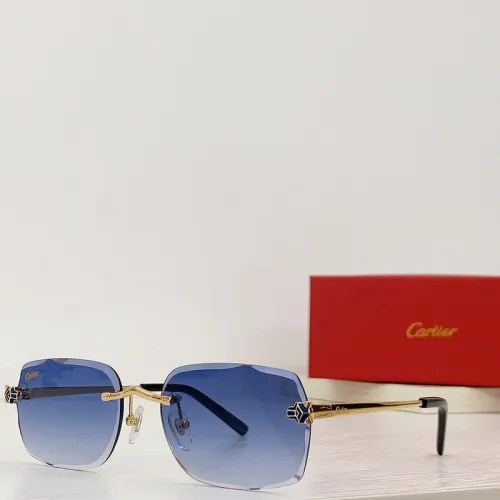 Cartier Sunglasses AAAA-3096