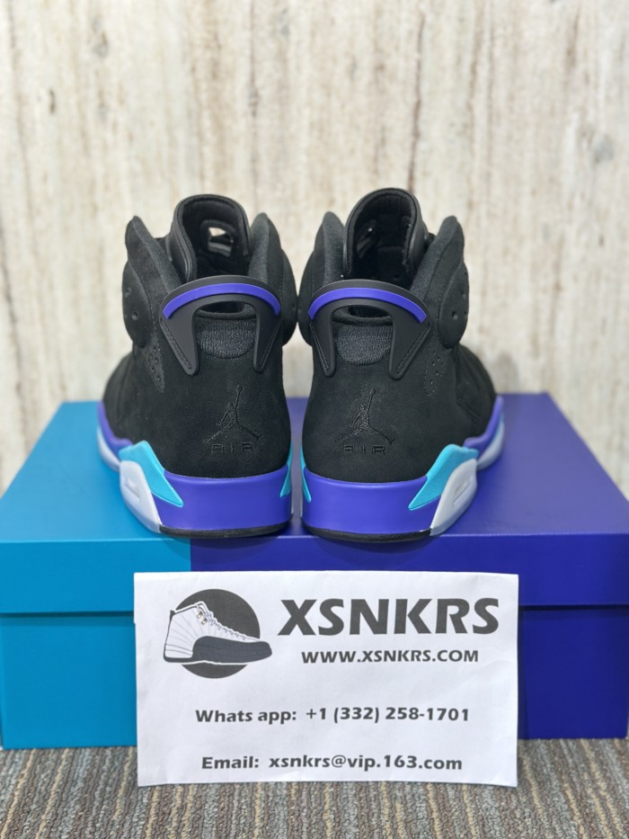 Authentic Air Jordan 6 “Aqua”