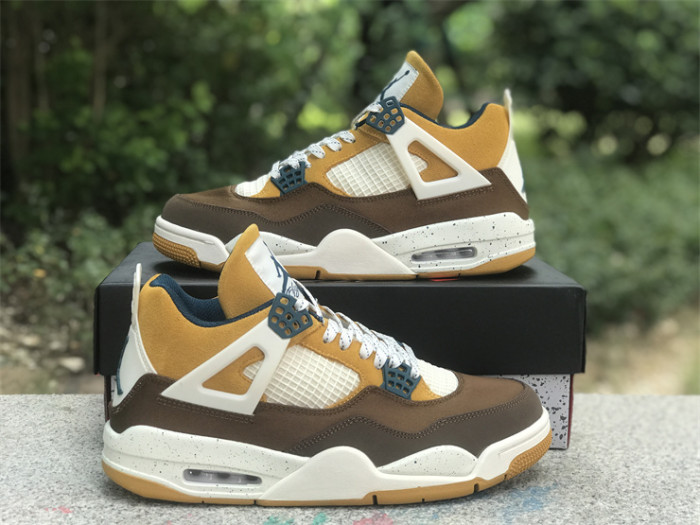 Authentic Air Jordan 4 Cacao Wow