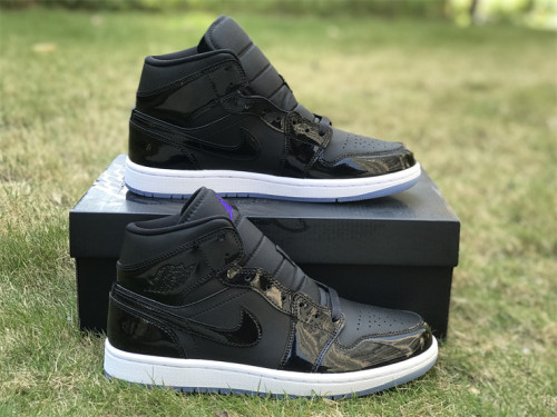 Authentic Air Jordan 1 Mid Space Jam