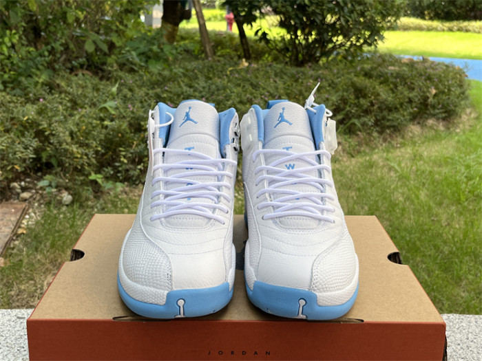 Authentic Air Jordan 12 Univeristy Blue