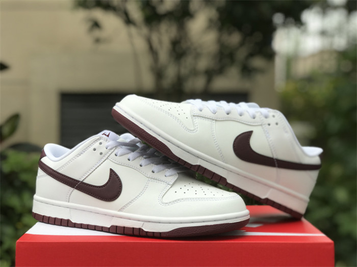 Authentic Nike Dunk Low “Night Maroon”