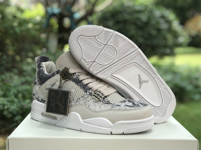 Authentic Air Jordan 4 Premium “Snakeskin”（restock)