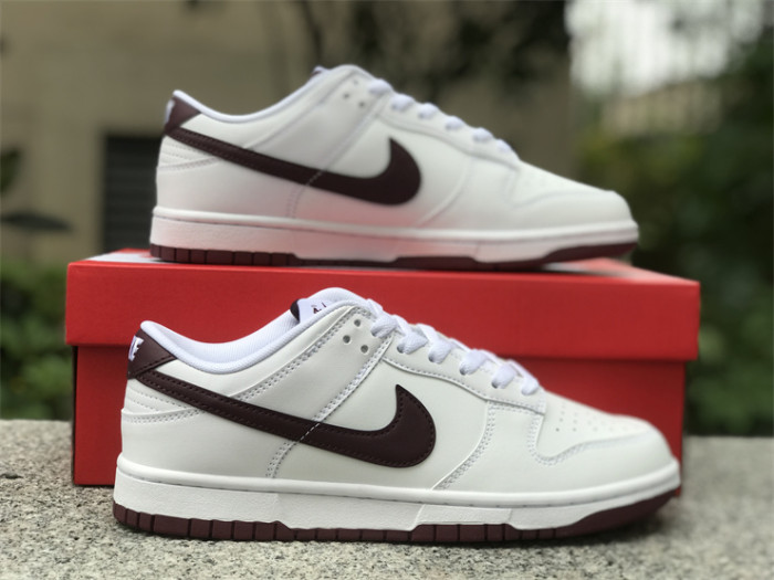 Authentic Nike Dunk Low “Night Maroon”